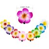 36 Pieces Plumeria Flower Hair Clips Hawaiian Foam Flower Clips Frangipani Artificial Clips for Bridal Wedding Luau Beach Tropical Vacation Party Hair Decorations(5 cm/ 1.97 inch)
