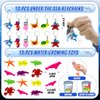 Joyvorite 144 Pcs Under the Sea Party Favors Set with Keychains Slap Bracelet Scratch Art Tattoo Stickers Wristbands Treat Boxes Ocean Party Favors Under the Sea Party Decorations
