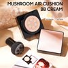 Mushroom Head Air Cushion CC Cream - Long-Lasting & Waterproof New Mushroom Head Screw Lid Concealer Makeup Base for All Skin Types, Create Natural Face Makeup (Ivory)
