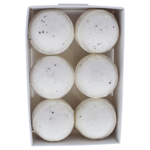 Nubian Heritage Bath Bomb Abyssin Chia, 6 Bath Bombs