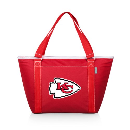 PICNIC TIME Red Kansas City Chiefs Topanga Cooler Tote