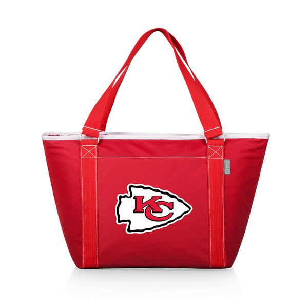 PICNIC TIME Red Kansas City Chiefs Topanga Cooler Tote
