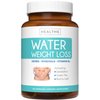 Natural Diuretic Water Pills (2 Month Supply) Relief from Bloating, Swelling, Water Retention, Water Weight Loss - Dandelion, Potassium, & Green Tea Herbal Supplement - for Women & Men - 60 Capsules