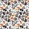 Stesha Party Dog Wrapping Paper - Puppy Gift Wrap - Folded Flat 30 x 20 Inch (3 Sheets)