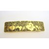 Generic Silver or bronze gold metal trees and moon night time hair clip barrette (Primary color: Gold)