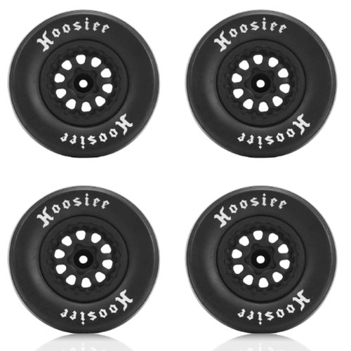 4Pcs Rubber Tires 102mm Wheels & 12mm Hex Hub Wheel Rims Compatible with 1/10 Off Road Remote Control Car RC Off-Road RC Wheels RC Rubber Tires Trucks Tires RC Wheel Rims & Tyres