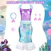VGOFUN Princess Dress Up Clothes for Little Girls - Princess Dresses for Girls Dress up Trunk, Kids Dress Up Pretend Play Costume Set, Princess Toys Gifts for Birthday Party Age 3-6