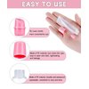 uadbau 8PCS Empty Lip Gloss Tubes - 10ml Clear Lip Balm Tubes with 5ml Syringes - Refillable Squeeze Tubes for Lip Gloss - Mini Cosmetic Soft Tubes for DIY Lip Gloss and Travel Toiletries