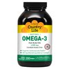 Country Life Omega-3 1000mg, EPA DHA Fish Oil, One-Softgel-Per-Day, 200 Softgels, Certified by Gluten Free
