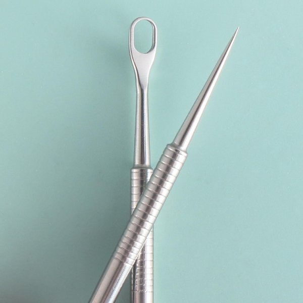 Blackhead Remover Comedone Extractor for Blackheads & Acne Professional Pimple Popper Tool Facial Tools for Men and Women - Made from 100% Stainless Steel (1 Pack)