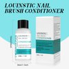 LOUINSTIC Nail Brush Cleaner and Conditioner - Quickly Clean Gel Nail Brushes, Paint Brushes, Airbrushes, Art Tools, Nail Brush Preserver and Restorer for Kolinsky Acrylic Nail Brush & Gel Nail Brush