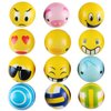 24 Pack - Mini Soft Foam Squeeze Balls, 2.5" Toy Stress Relief Bulk Educational Novelties for Kids, School, Classroom, Party Favors, Rewards (Variety (2.5"))