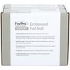 ForPro Professional Collection Expert Embossed Aluminum Foil Roll, 320 Ft Hair Foils for Color Application and Highlighting Services, Silver, Medium, 5W