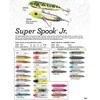 Heddon Super Spook Topwater Fishing Lure for Saltwater and Freshwater, Florida Bass, Super Spook Jr (1/2 oz)