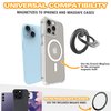 Scooch Magnetic Phone Ring Holder for MagSafe Phone Grip [MagRing 2.0], Magnetic Ring with Adjustable Stand, Strong Magnets, for iPhone 15/14/13/12, Compatible with MagSafe Accessories