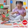 edxeducation Translucent Linking Cubes - Construction Toy for Early Math - Set of 100 - 0.8 Inch - Light Table Toy - Elementary + Preschool Learning