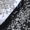 50pcs Shiny Zircon Rhinestone Nail Gems 3D Flatback Rhinestones for Nails 2-4mm Mini Nail Rhinestones Glitter Silver White Multi Shapes Nail Diamonds Nail Crystals Nail Decorations for Nail Art Charms