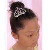 JWICOS Girls Mini Comb Small Rhinestone Comb Mini Crystal Hair Comb Headpiece Flowers Girls Comb Headband for Birthday Party Halloween Christmas (Multi-colored)