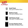 Glad Trash Bags, Tall Kitchen Garbage Bags, 13 Gal, 34 Count