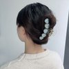 Fashion Hair Claw Clip, Cute Hair Clips for Girls, Strong Hold Hair Jaw Clips, Big Hair Clip Barrettes Hair Claws Crab Lovely Water Ripple Love Heart Design Claw Clips Hairpin Hair Styling Accessories for Women Girls (blue)