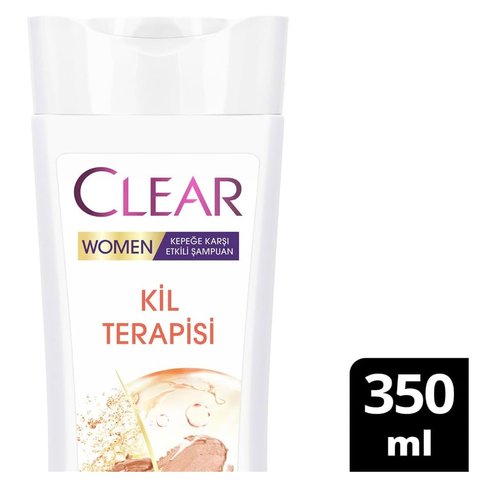 Generic Clear Women Clay Therapy Anti-Dandruff Shampoo 350 ML, 11.8 Fl Oz (Pack of 1)