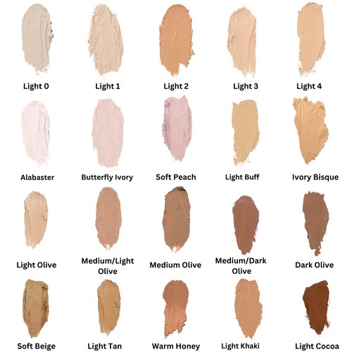 Mehron Makeup CreamBlend Stick | Face Paint, Body Paint, & Foundation Cream Makeup| Body Paint Stick .75 oz (21 g) (Light Ebony)