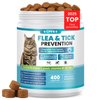 Chewable Flea Treatment for Cats Flea and Tick Prevention for Cats Chewables Fleas Chewables for Cat of All Breeds and Ages 400