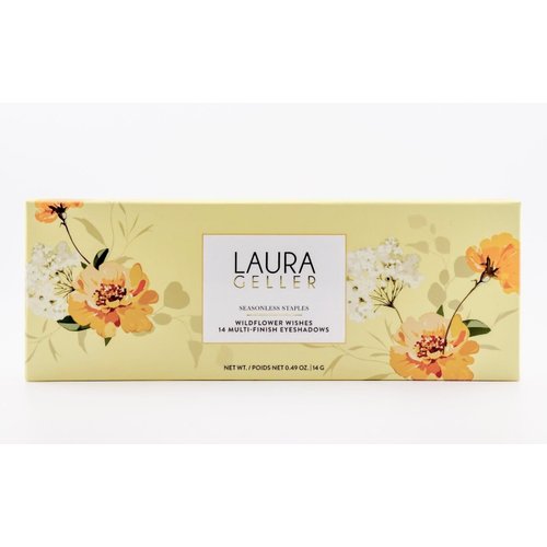 Laura Geller Seasonless Staples Wildflower Wishes 14 Pressed Multi-Finish Shimmer and Matte Eyeshadow Palette