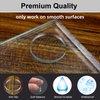 Glass Table Top Anti Slip Pads-Glass Table Top Bumpers, 20PCS 20mm Non Adhesive Medium, Rubber Glass Table Top Grippers, Under Glass Pads Clear