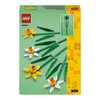 LEGO Creator Daffodils, Artificial Flower Building Kit, Build and Display This Bouquet as Decoration, Gift for Teens and Children 40747