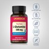 Lindberg L Glutamine Capsules | 500mg | 100 Count | Naturally-Occuring Amino Acid | Non GMO, Gluten Free Supplement