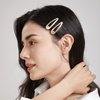 Dofash 20Pcs Snap Hair Clips Hair Grips Metal Hair Clips 5Cm/2In Hair Accessories For Girls (Blonde)