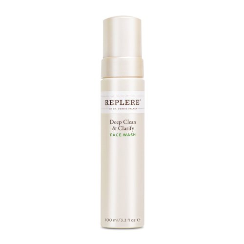 Replere Deep Clean & Clarify - All Natural Exfoliating Face Wash with Coffea Arabica, Green tea and Vitamins A & E