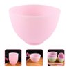 Beavorty Silicone Bowl 5 Pcs Silicone Facial Mask Mixing Bowls Mud Masks Bowls Skin Care Mixing Tools for Home Women Salon Diy Craft Spa Kit