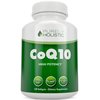 Purely Holistic CoQ10 100mg - 240 SoftGels - 8 Month Supply - Ubiquinone Coenzyme Q10 Supplement - with Organic Olive Oil - Soy Free Co Q 10 - Made in The USA