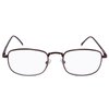 EYEGUARD 2 Pairs Spring Hinge Reading Glasses for Men Women Readers 3.50