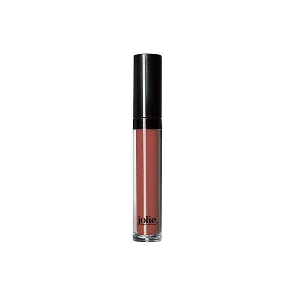 Jolie Liquid Lipstick - Luxurious, Creamy Lipstick W/Wand Applicator (Brown Sugar)