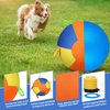 AIERSA Herding Ball for Dogs, Large Dog Ball with Handles for Outdoor Play, Indestructible Training Toy Balls for Australian Shepherd, Interactive Toy Balls for Medium & Large Dogs
