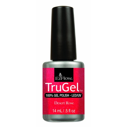 Ez Flow Trugel 4th Launch Nail Lacquer, Desert Rose, 0.5 Fluid Ounce