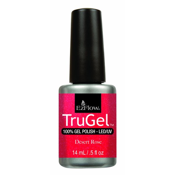 Ez Flow Trugel 4th Launch Nail Lacquer, Desert Rose, 0.5 Fluid Ounce