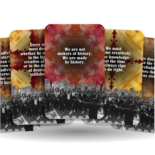 Ibiza Tarot- I have a DREAM Oracle - Martin Luther King Jr.| Fortune Telling Tarot Cards Deck for Beginners |Authentic Tarot Experience - Set of 22 Cards