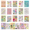 Just My Style® 1500 Sticker Book by Horizon Group USA, Fun Craft Stickers, Cute Gifts for Girls Kids Teens Adults