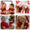36 Sheets Glow Christmas Temporary Tattoos for Kids, Christmas Style Fake Tattoo for Boys and Girls, Luminous Christmas Temporary Tattoo for Kids Stocking Stuffers and Gift Christmas Party Decoration