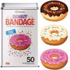 BioSwiss Bandages, Donut Shaped Self Adhesive Bandages, Latex Free Sterile Wound Care, Fun First Aid Kit Supplies for Kids, 50 Count