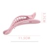 6PCS Hair Claws Clips No Slip Strong Hair Clips Teeth Curve Durable Alligator Duck Bill Jaw Clips Hair Styling Accessories (01)