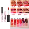 ONMYLOVIN 3 Colors Peel Off Matte Lip Tint, Peel Off Lip Stain, Matte Lasting Tattoo Lip Gloss, Non-Stick Cup Liquid Lipstick Tinted Lip Stain,Waterproof Formula (1&2&3#)
