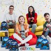 Nosiny 72PCS Video Game Party Favors Birthday Include 24 Video Game Goodie Drawstring Bags 24 Silicone Bracelet 24 Controller Keychain for Kids for Party Supplies(Fresh, Blue)