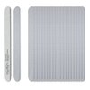 ForPro Zebra Foam Board, 120/180 Grit, Double-Sided Manicure Nail File, 7” L x .75” W 50-Count