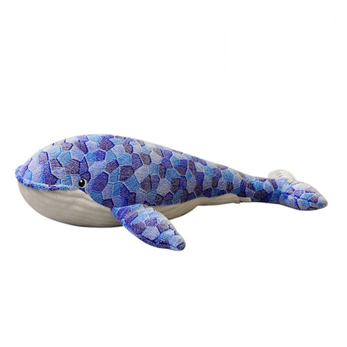 JOSON Soft Blue Whale Plush Toy, Big Blue Whale Plush Pillow, Fun Gifts for Brave Boys and Girls Room Blue Whale Decor (19.7in/50cm)