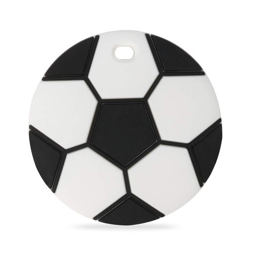 Baby Sport Teething Toys,BPA Free Food Grade Silicone Teether,Highly Effective Pain Relief for Boy and Girl,Freezer Safe Teething Egg (Soccer Ball)